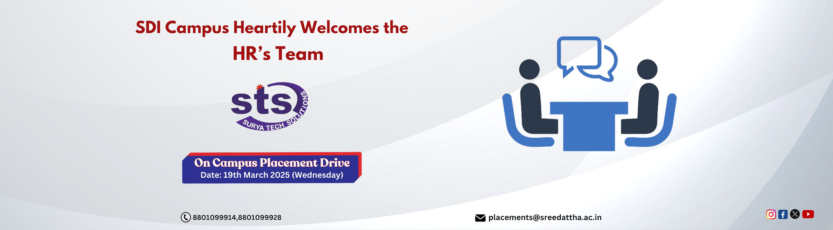 sts placement drive