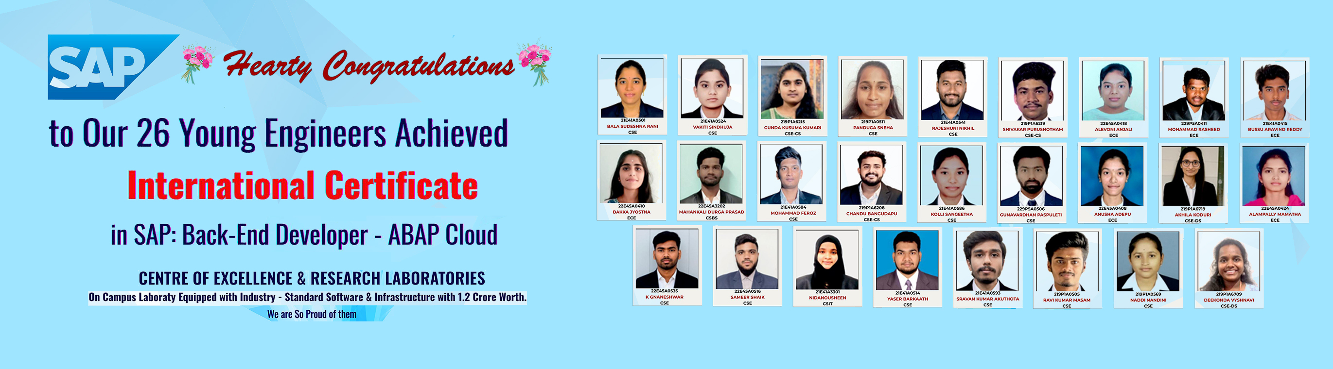 SAP Banner