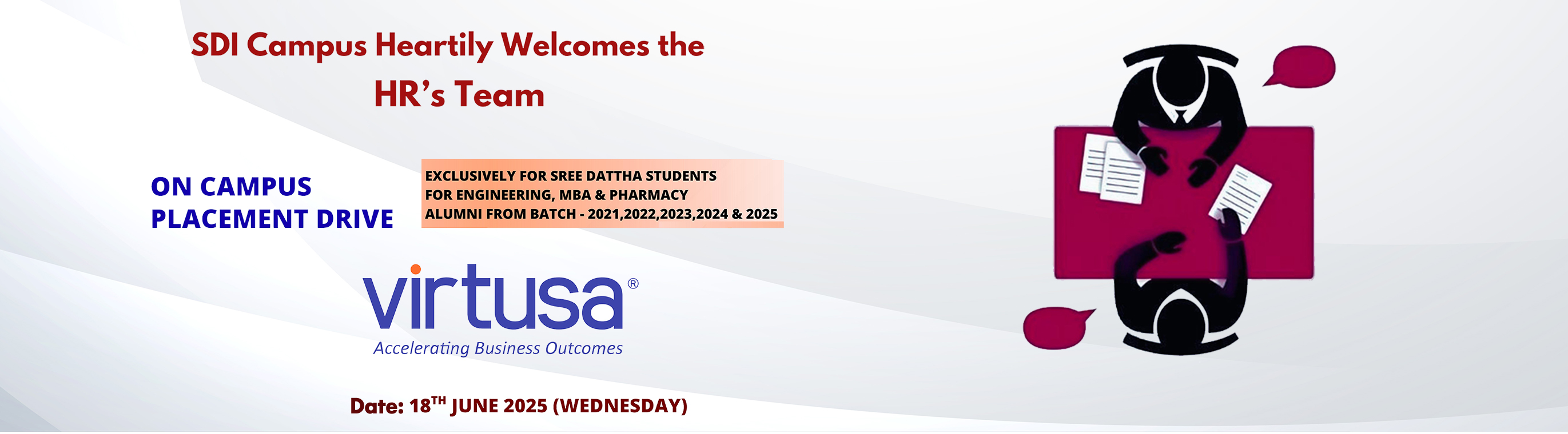 Virtusa Placement Drive